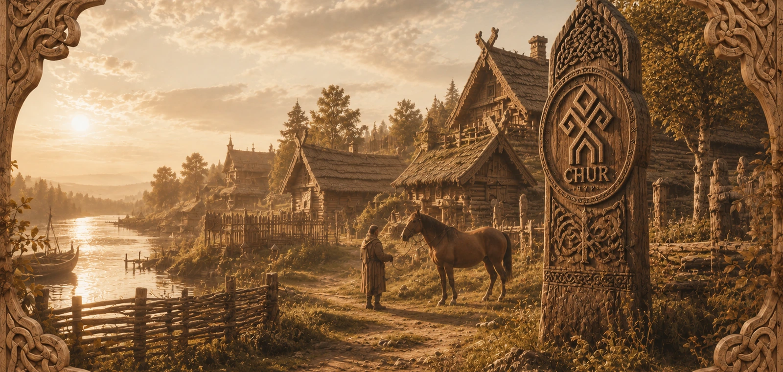 CHUR — деревня, оберег, личный круг